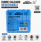 Cubre Calzado Desechable Color Azul Con Antideslizante – Embalaje 1.000 Unidades (10 Paquetes x 100 Unidades) - Miniatura 1