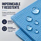 Campo Desechable Color Azul – Embalaje 500 Unidades (5 Paquetes x 100 Unidades) - Miniatura 3