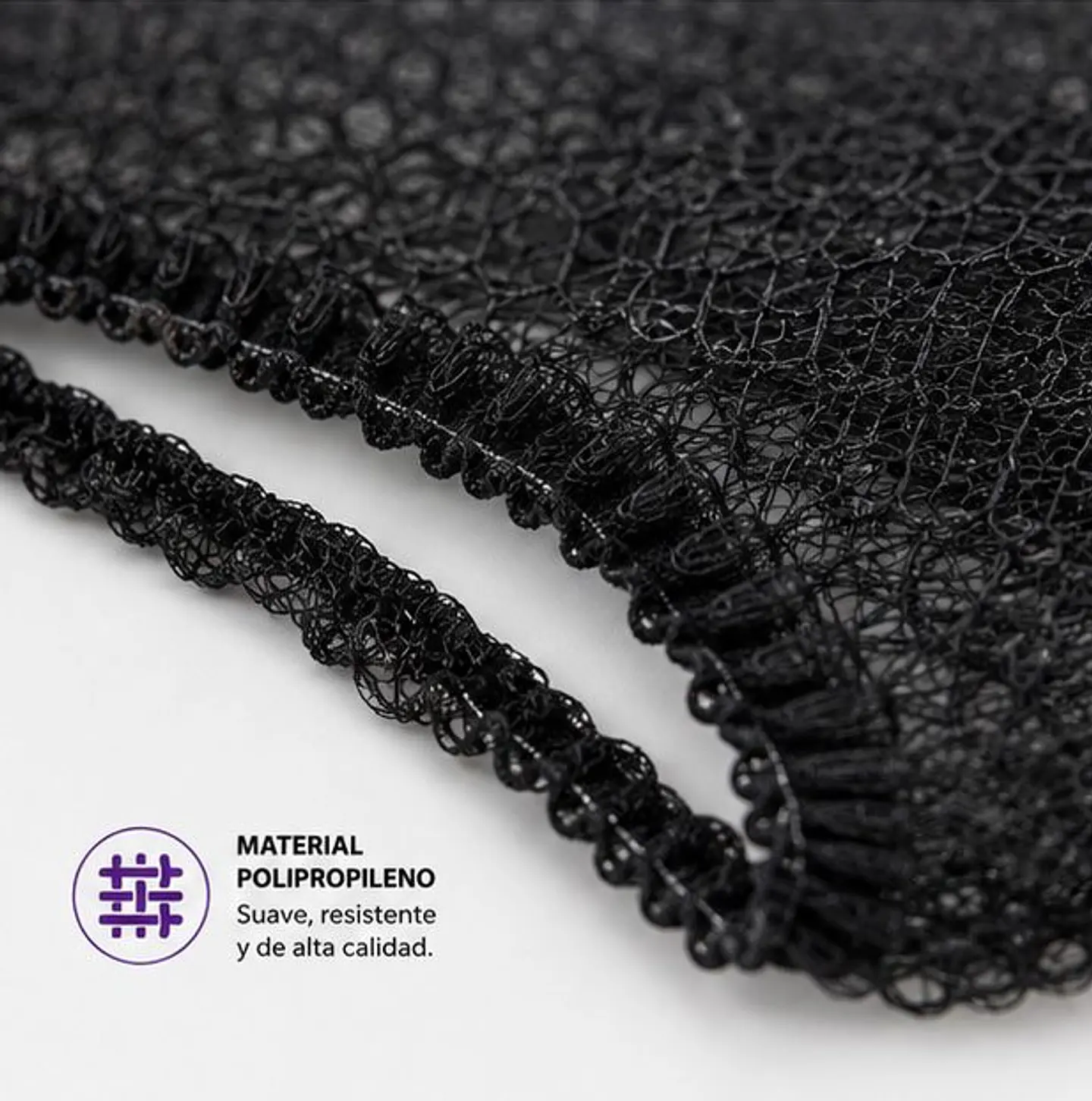 Redecilla Desechable Negra de Polipropileno – Embalaje Mayorista 1.000 Unidades (10 Paquetes x 100 Unidades) 4