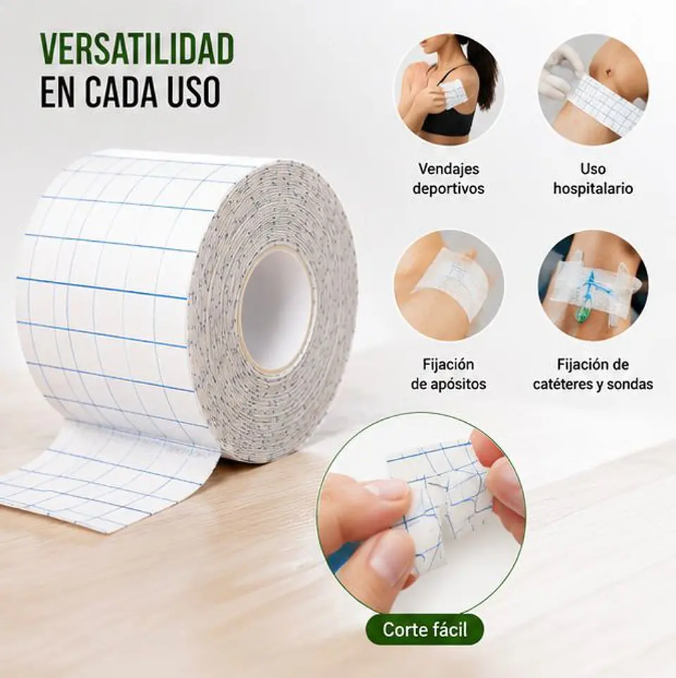 Venda Adhesiva Stretch 10cm X 10m Jumala – Embalaje 80 Unidades  3