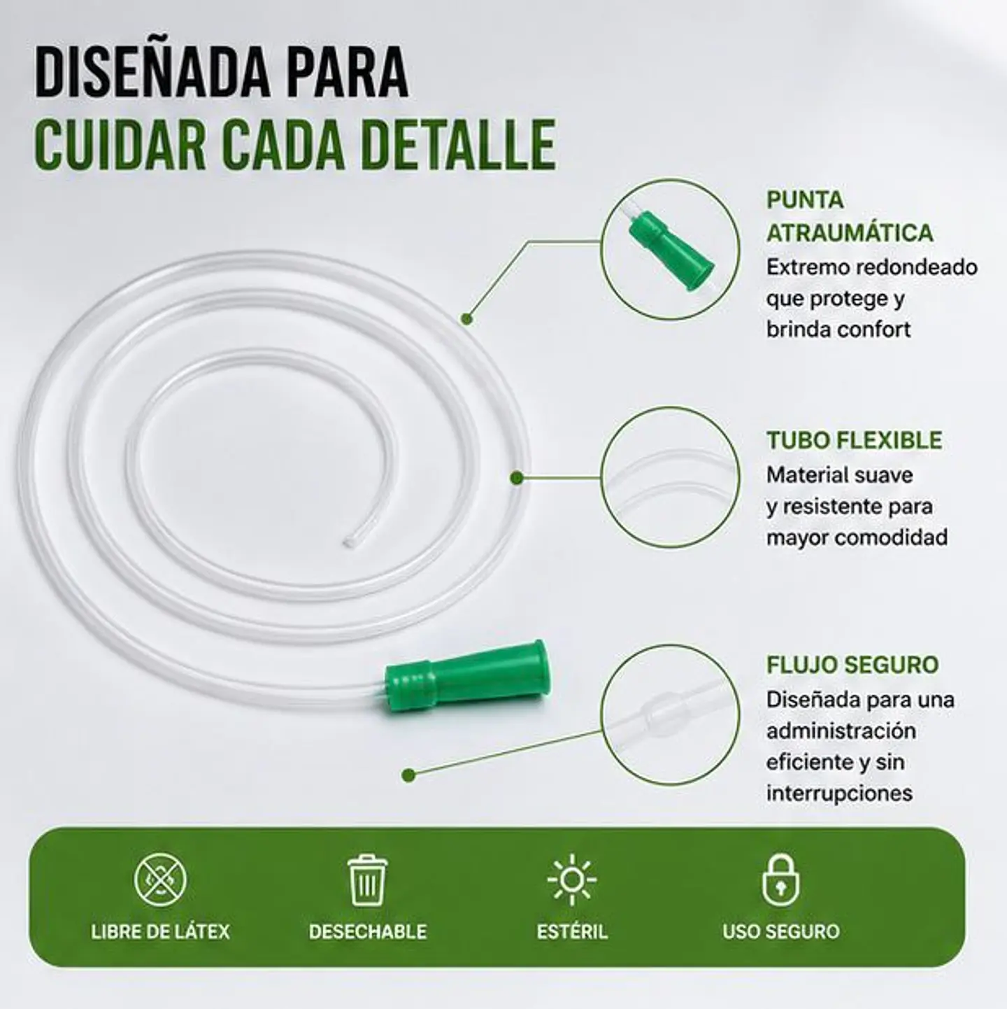 Sonda de Alimentación Estéril 6 FR Jumala – Embalaje 600 Unidades (6 Cajas x 100 Unidades) 2