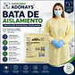 Bata de Aislamiento Desechable Color Amarillo – Embalaje 100 Unidades - Miniatura 1