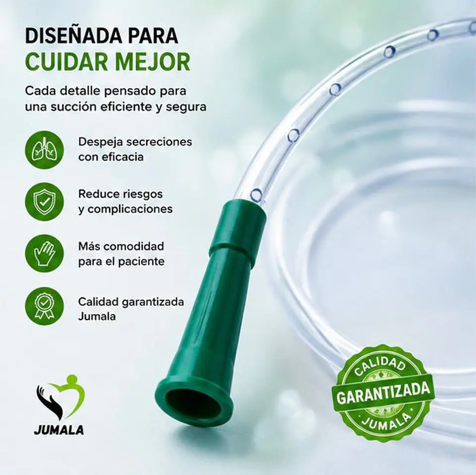 Sonda de Succión Estéril 12 FR Jumala – Embalaje 600 Unidades (6 Cajas x 100 Unidades) 3