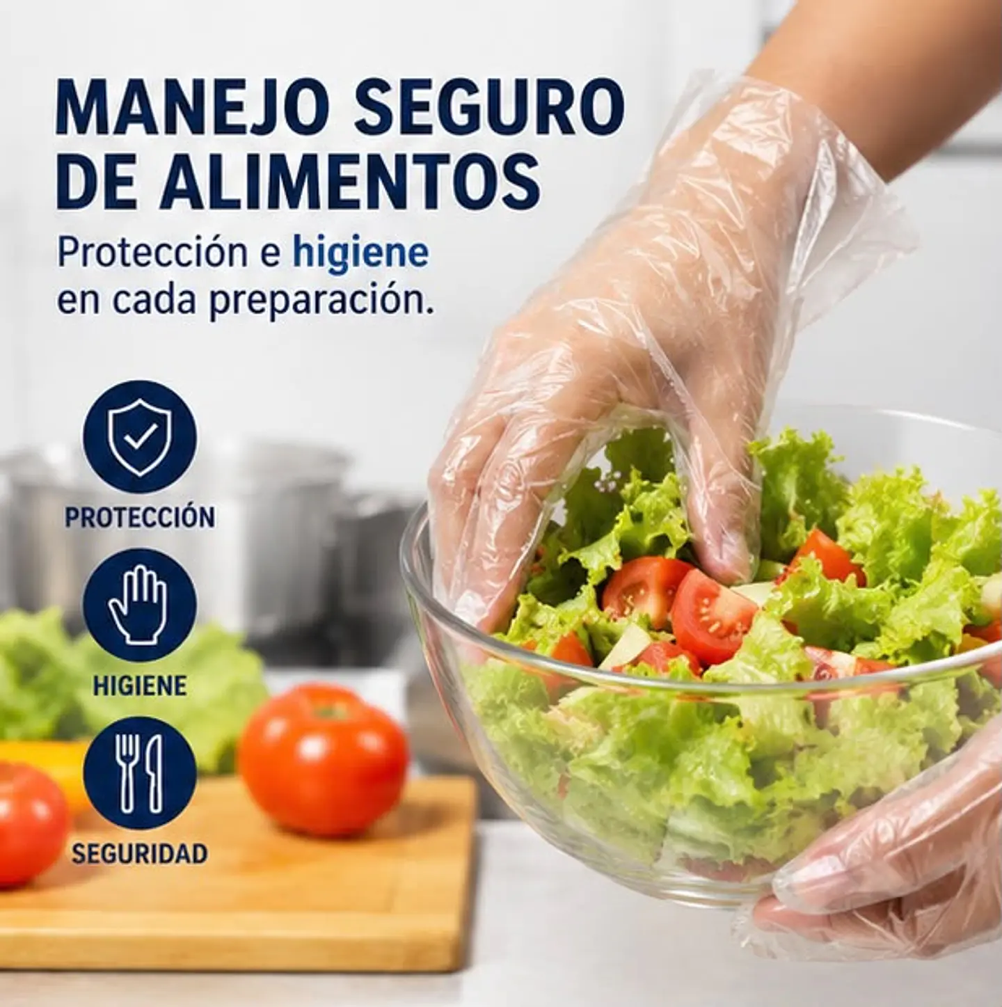 Guantes Desechables Multiusos Polietileno – Embalaje 10.000 Unidades (100 Paquetes x 100 Unidades) 3