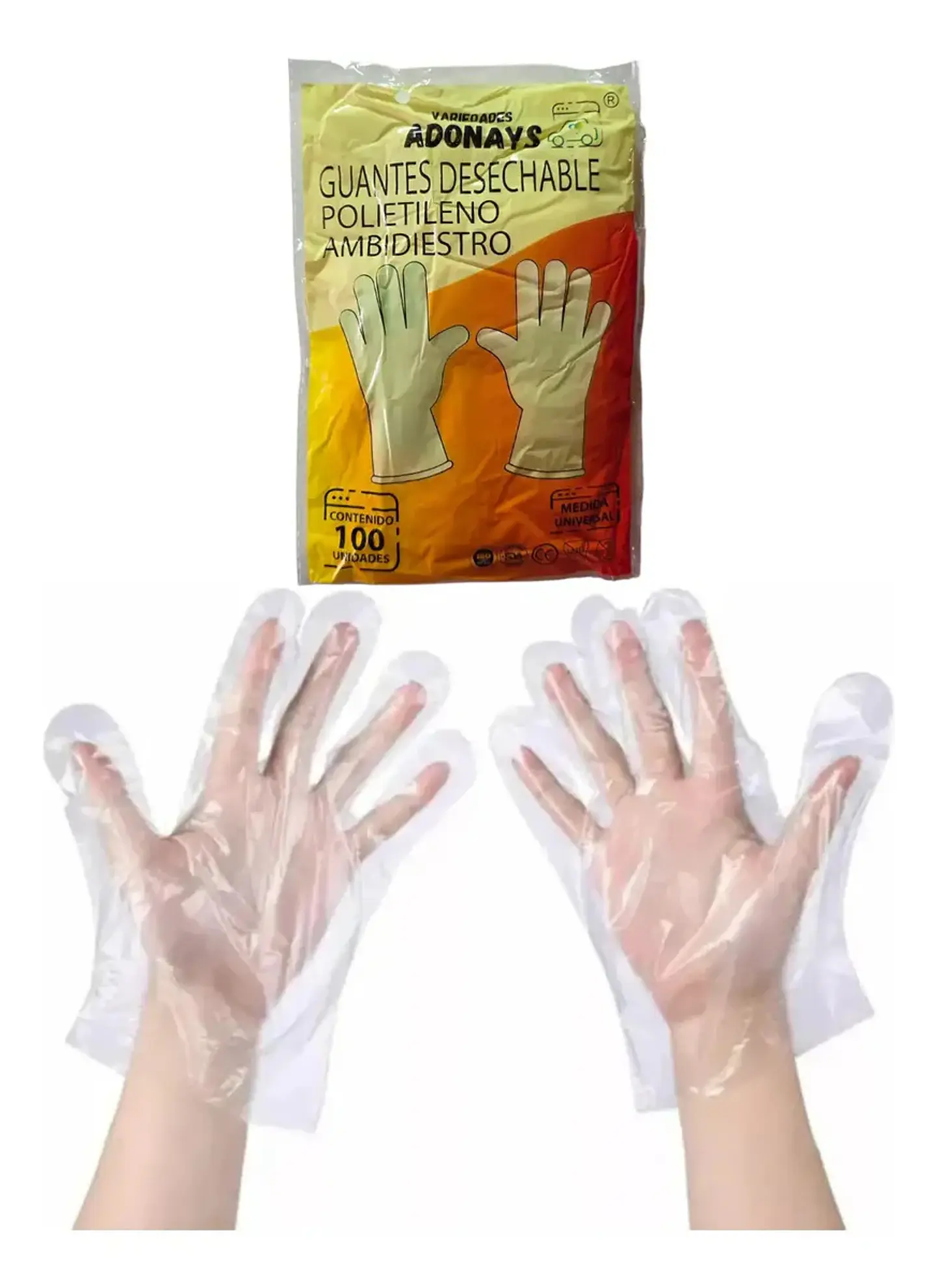 Guantes Desechables Multiusos Polietileno – Embalaje 10.000 Unidades (100 Paquetes x 100 Unidades) 5
