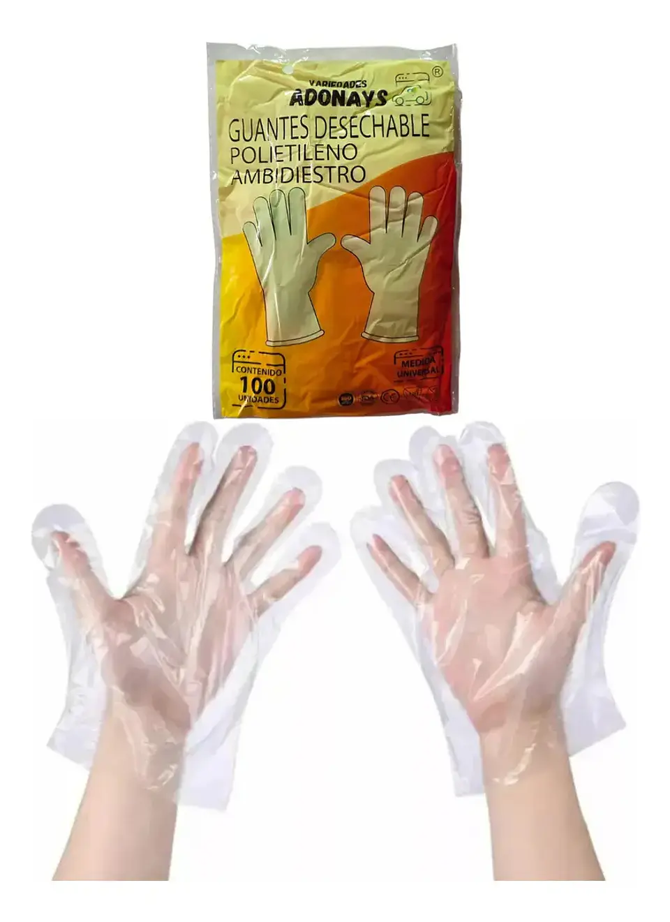 Guantes Desechables Multiusos Polietileno – Embalaje 10.000 Unidades (100 Paquetes x 100 Unidades) 5