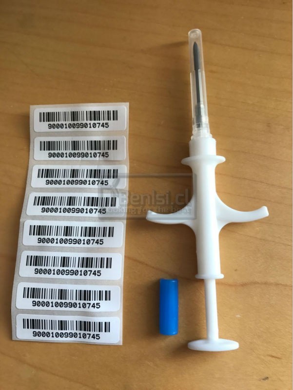 PACK 5 MICROCHIP PERROS/GATOS 15 DIG