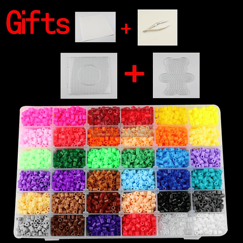 PACK HAMA BEADS 5MM - 36 COLORES (DESPACHO GRATIS)