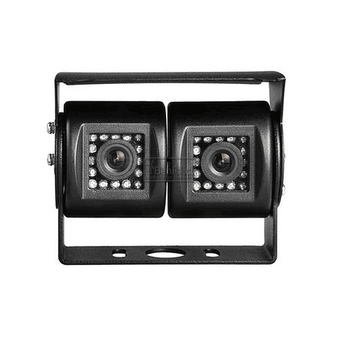 CAMARA RETROCESO DUAL / DOBLE 12 X 2 LED