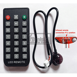 CONTROL REMOTO HD-909IR PARA CONTROLADOR HD-U60
