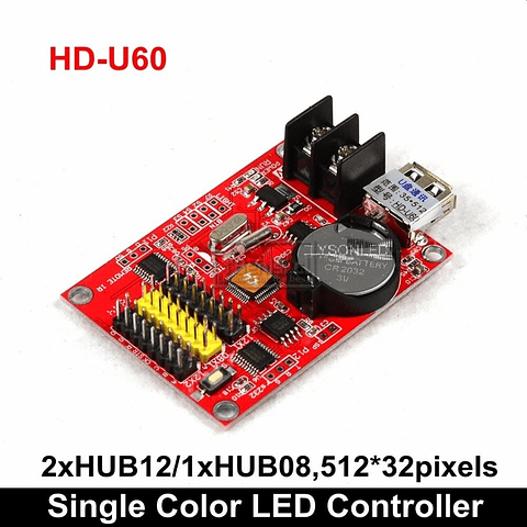 MODULO CONTROLADOR LED HD-U60