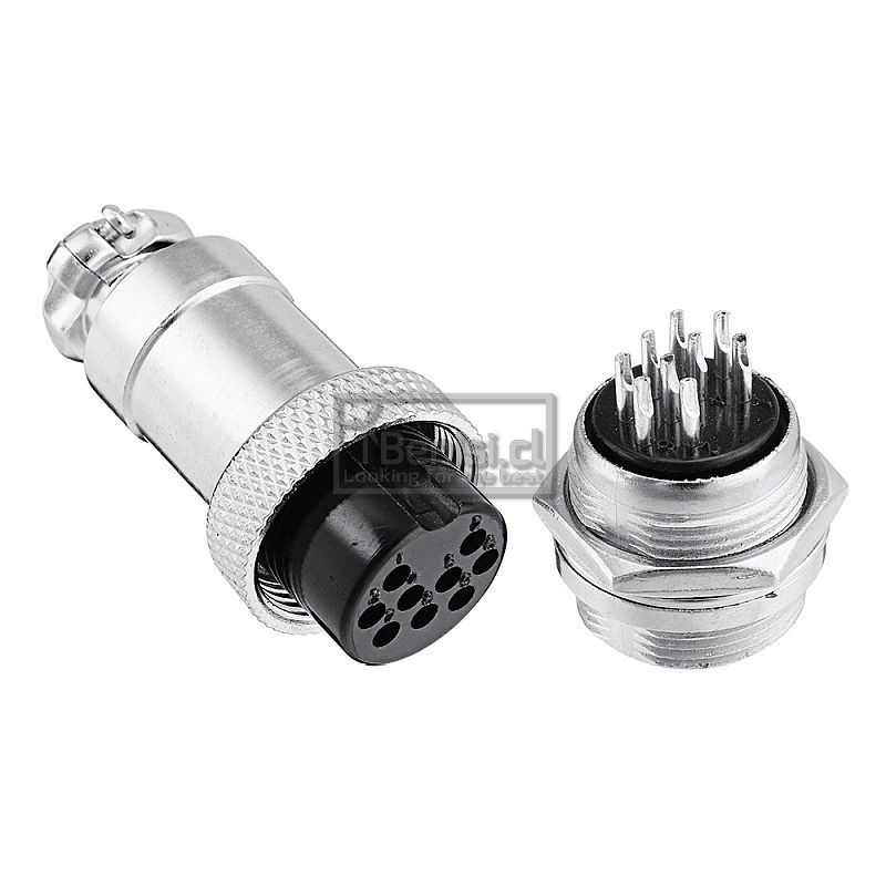 PACK 3 CONECTORES GX20 9PIN
