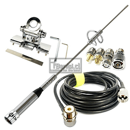 PACK ANTENA Y ACCESORIOS PARA RADIOS MOVILES