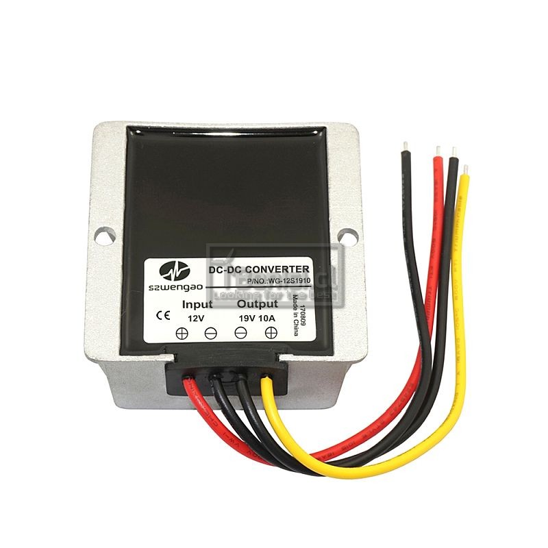 INVERSOR / CONVERTIDOR DC-DC 12V A 19V 10A 195W
