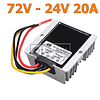 INVERSOR / CONVERTIDOR DC-DC 72V A 24V 20A 480W