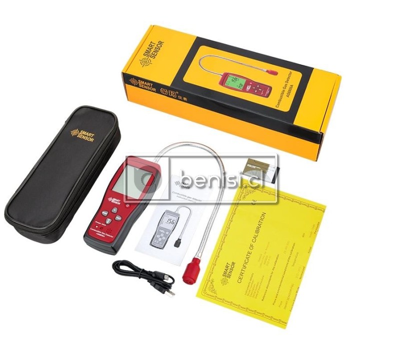 DETECTOR DE GASES EXPLOSIVOS SMART SENSOR AS8800A