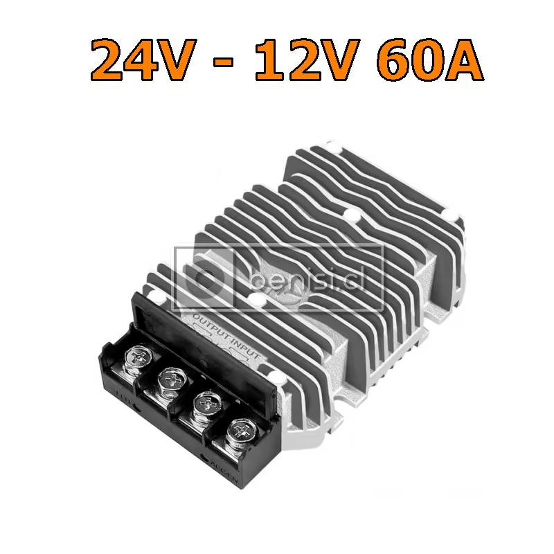 INVERSOR / CONVERTIDOR DC-DC 24V A 12V 60A 720W