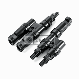 PACK 3 CONECTORES MC4 DOBLE - TIPO 2