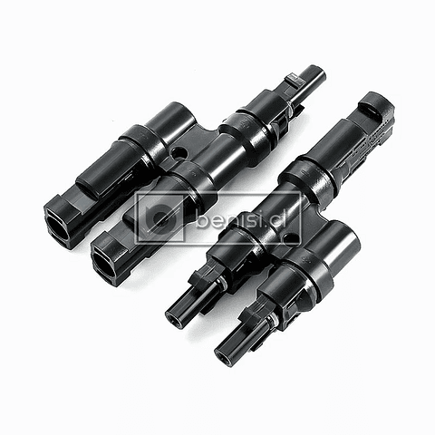 PACK 3 CONECTORES MC4 DOBLE - TIPO 2