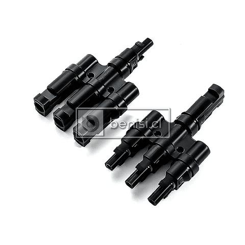 PACK 3 CONECTORES MC4 TRIPLE - TIPO 3