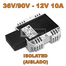 CONVERSOR AISLADO DC-DC 36V/90V A 12V 10A 120W
