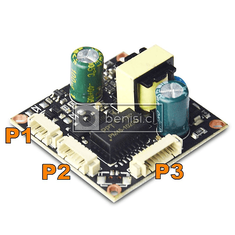 MODULO POE CAMARAS IP - 3 ENTRADAS
