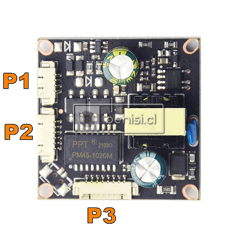 MODULO POE CAMARAS IP - 3 ENTRADAS