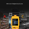 SONOMETRO DIGITAL SMART SENSOR AS844+