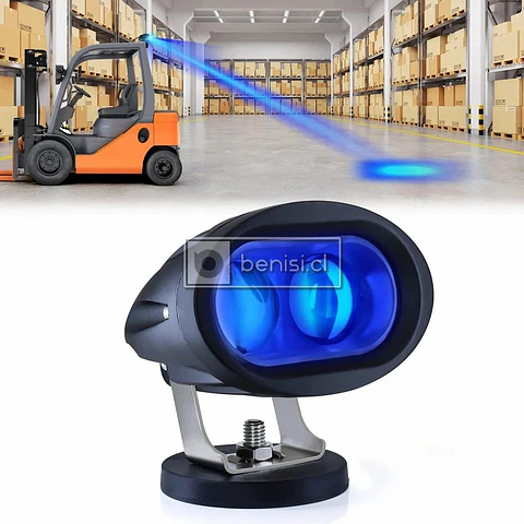 LED SEGURIDAD AZUL 20W (BLUE SPOT LIGHT) - GRUA HORQUILLA