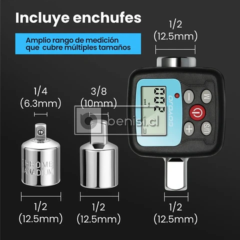 LLAVE DE TORQUE DIGITAL 200N