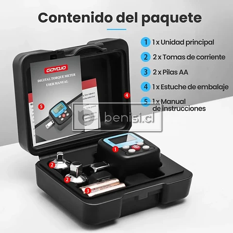 LLAVE DE TORQUE DIGITAL 200N