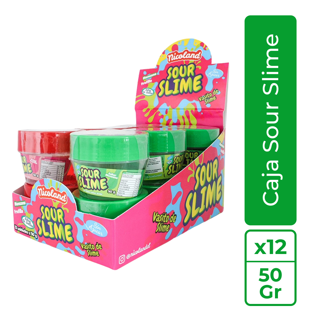Caja de 12 Display de Sour Slime 1