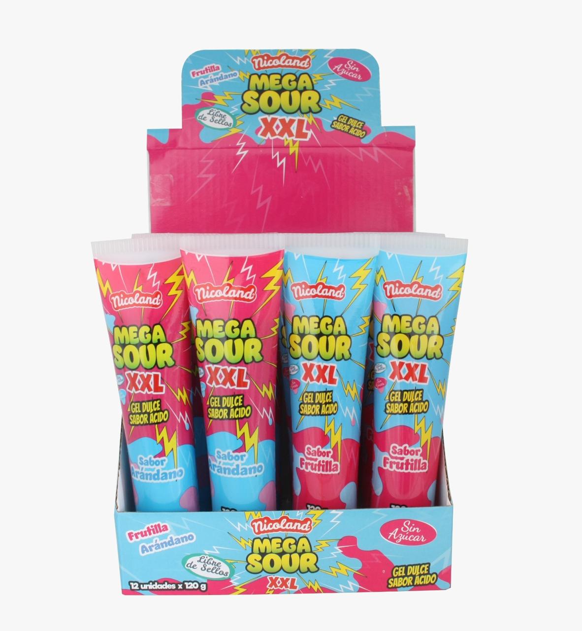 Caja de 8 Display de Mega Sour XXL 4