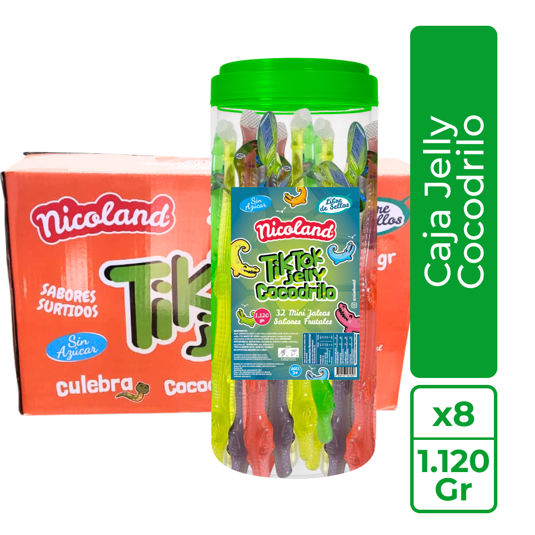 Caja Nicoland Jelly Cocodrilo 1