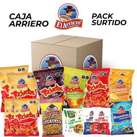 Caja surtida El Arriero