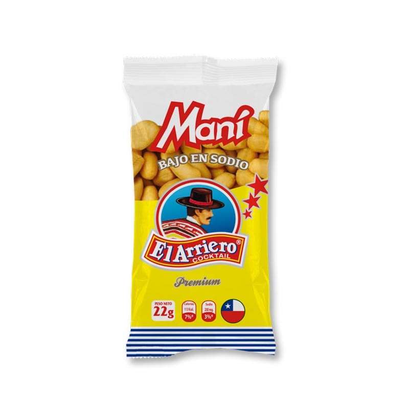 Maní salado 22gr El Arriero 2