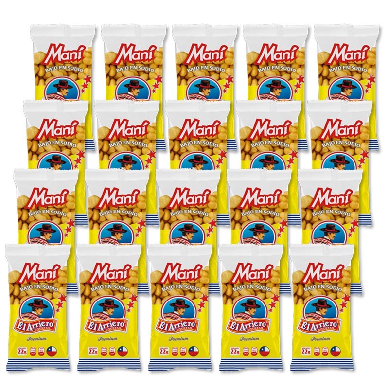 Maní salado 22gr El Arriero 3