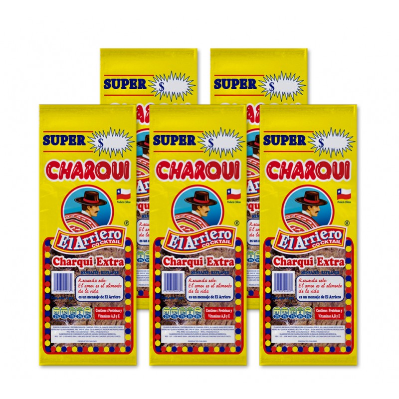 Charqui Super Natural 18gr c/u 3