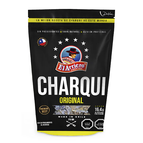 Charqui Premium original de equino 70g