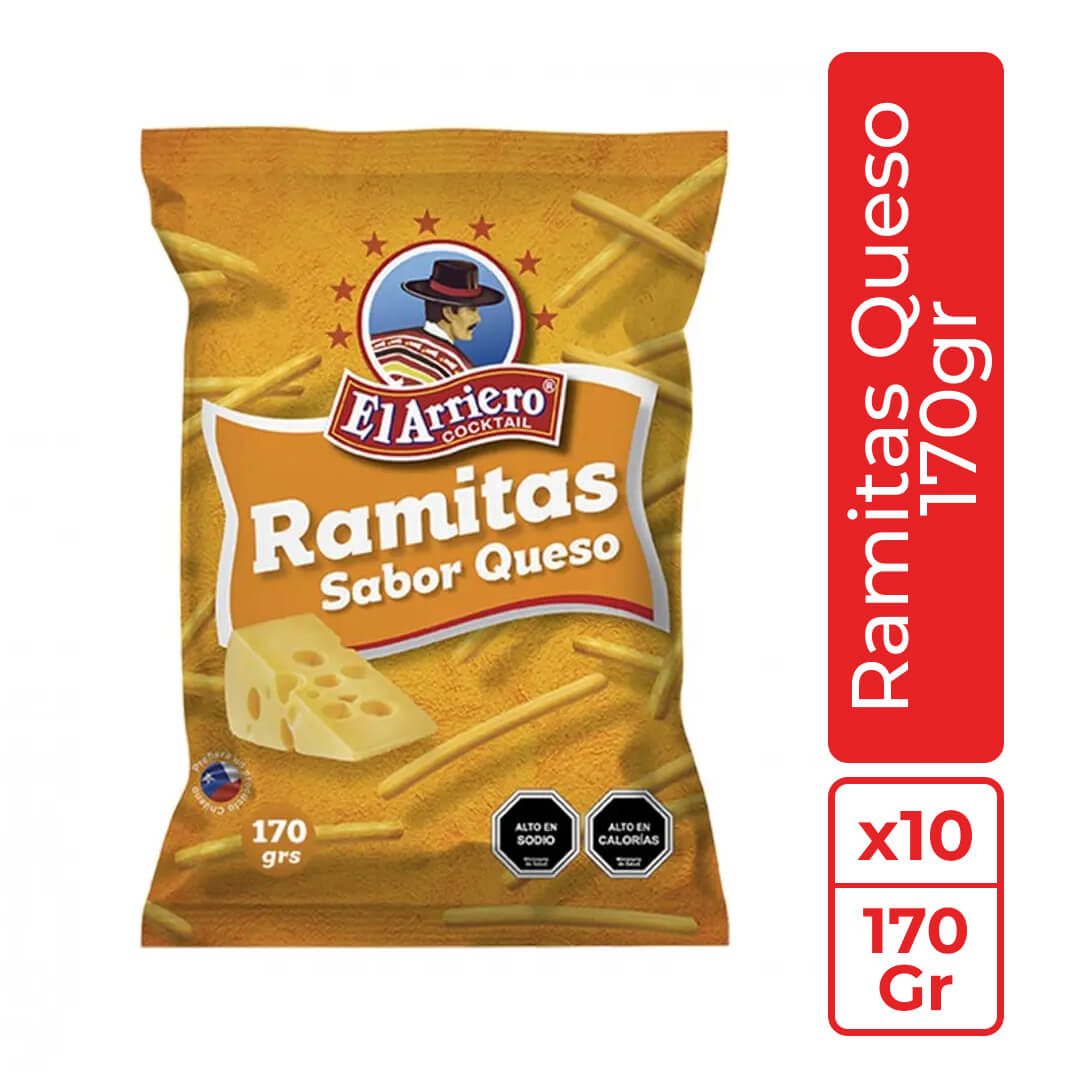 Ramitas de queso 170gr c/u 1