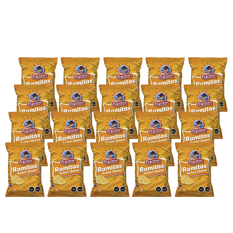 Ramitas de queso 25gr c/u 3