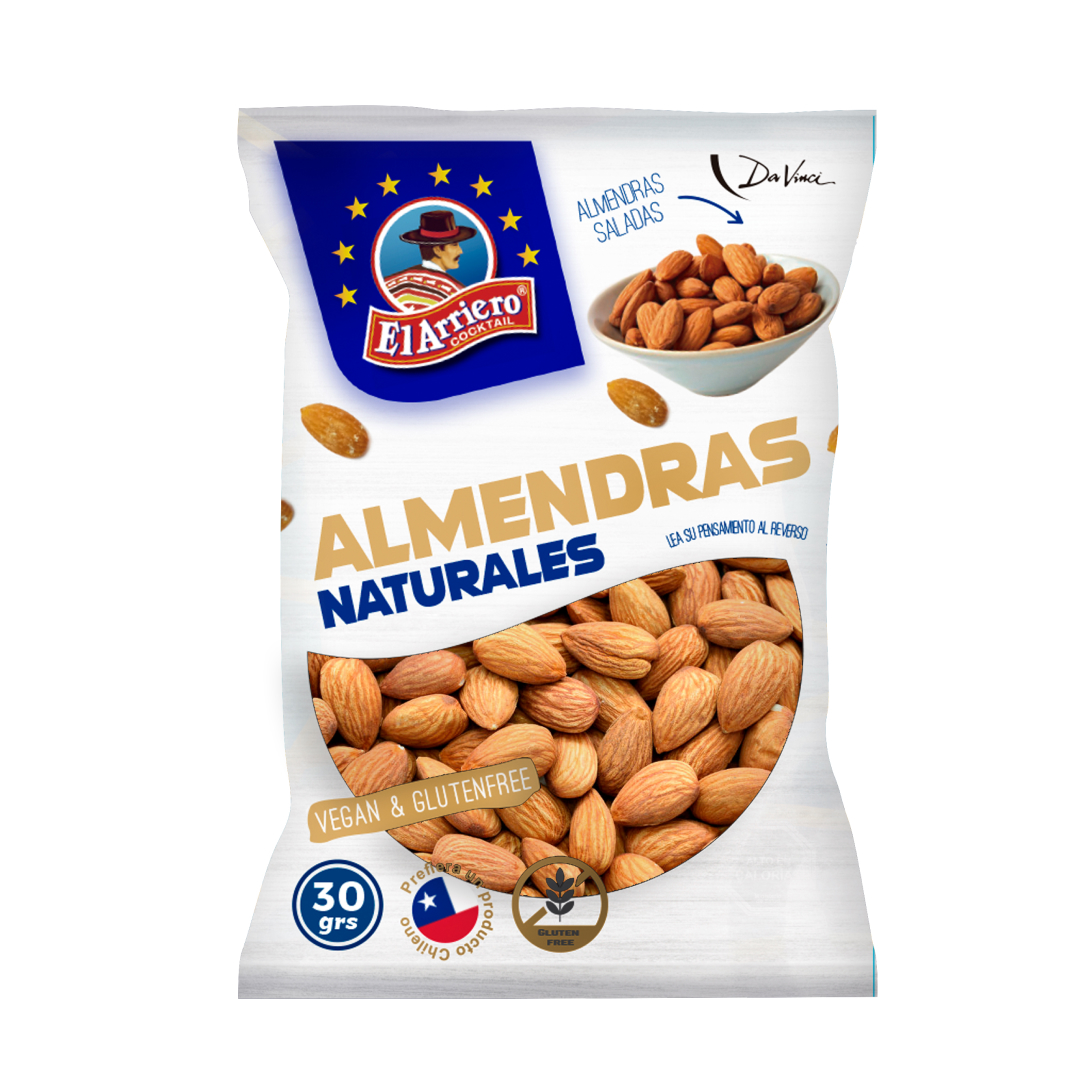 Almendras 30gr c/u 3