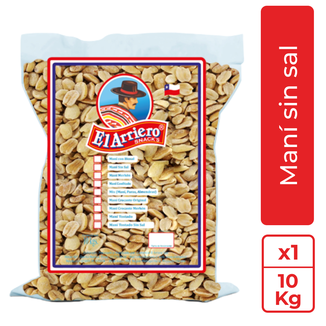 10 kilos de Maní sin sal 1