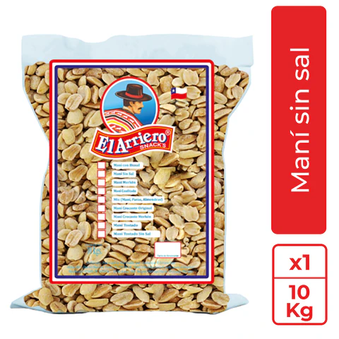 10 kilos de Maní sin sal