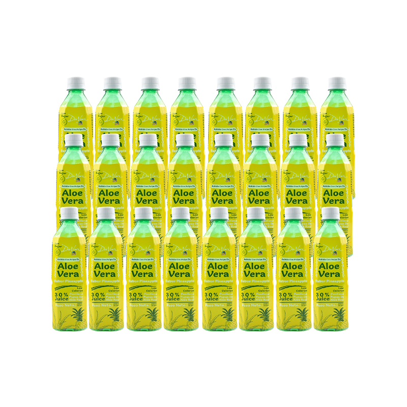 Caja de Aloe vera Piña de 500ml El Arriero 3