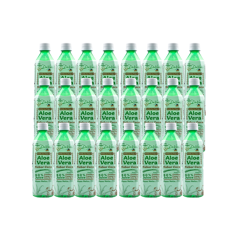 Caja de Aloe vera Coco de 500ml El Arriero 3