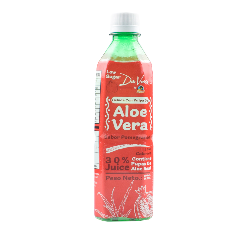 Caja de Aloe vera Granada de 500ml El Arriero 2