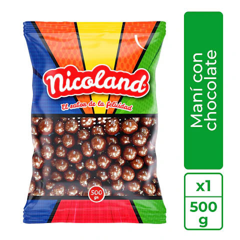 Maní con chocolate  500gr