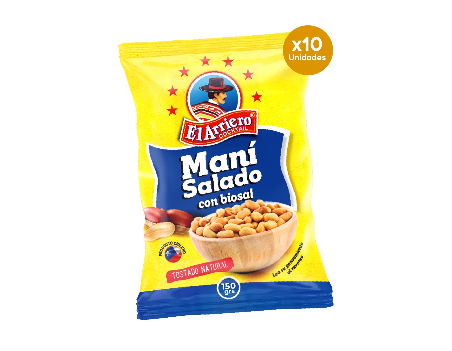 Promo Maní salado 150gr 20% Dcto. 1