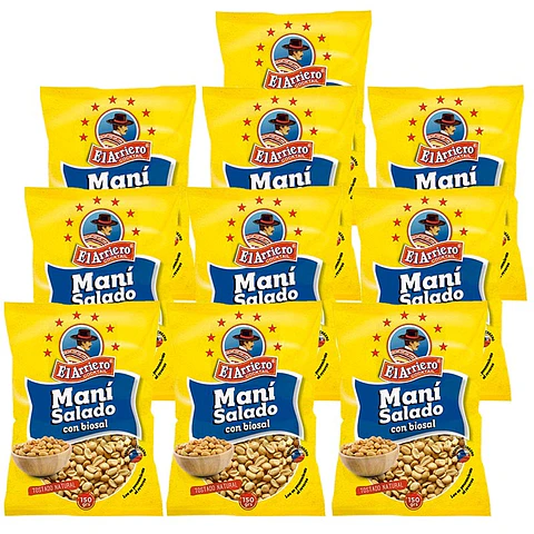 Promo Maní salado 150gr 20% Dcto.